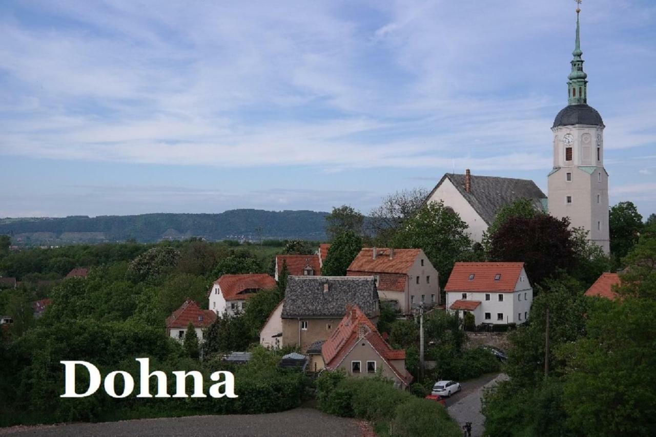 Ferienwohnungen Familie Winter Dohna Ngoại thất bức ảnh